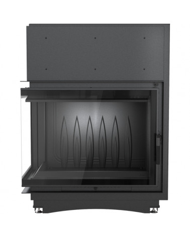 Inserto para chimenea AMELIA 25 BS cristal en el lado izquierdo