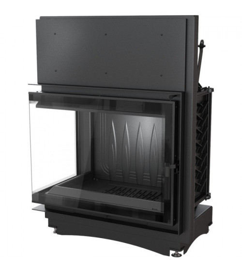 Inserire l'angolo camino Trivision 10 kw