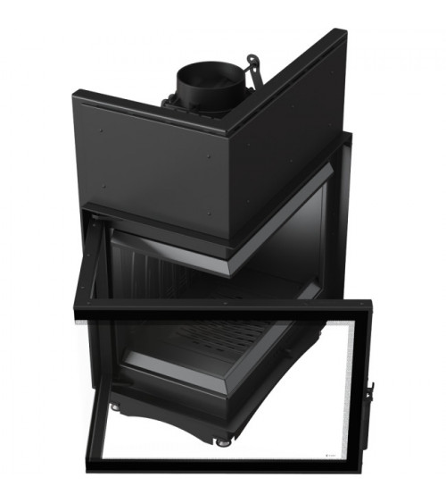 Inserire l'angolo camino Trivision 10 kw