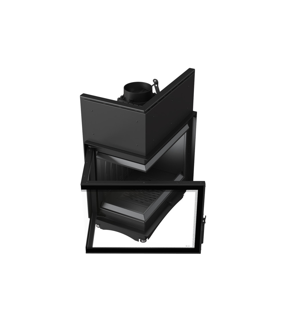 Insert cheminée AMELIA 25 BS DECO vitre à gauche Insert cheminée AMELIA 25 BS DECO vitre à gauche