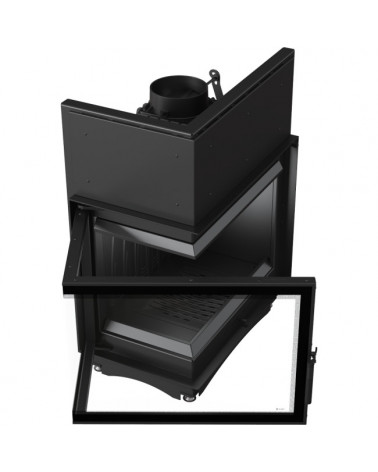 Inserire l'angolo camino Trivision 10 kw