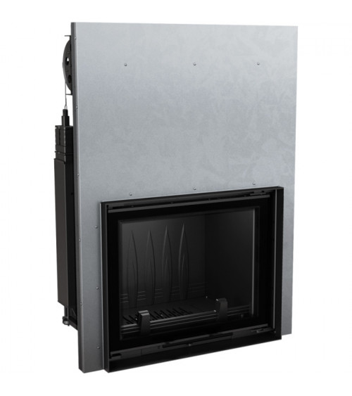 Inserire l'angolo camino Trivision 10 kw