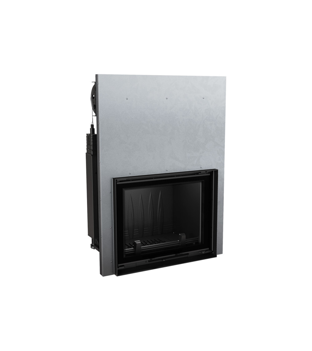 Inserire l'angolo camino Trivision 10 kw