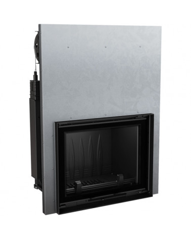 Inserire l'angolo camino Trivision 10 kw