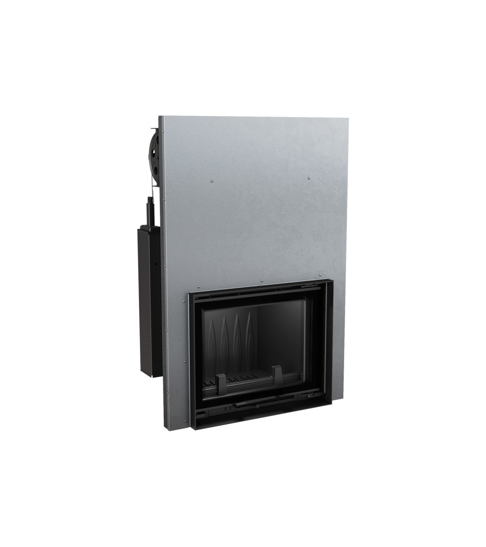 Inserire l'angolo camino Trivision 10 kw