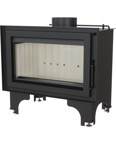 Inserire l'angolo camino Trivision 10 kw