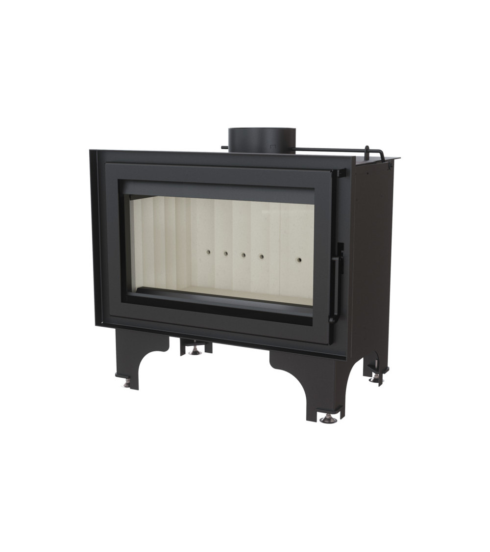 Inserire l'angolo camino Trivision 10 kw