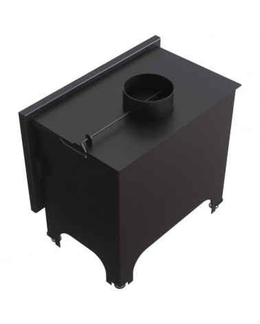 Inserire l'angolo camino Trivision 10 kw