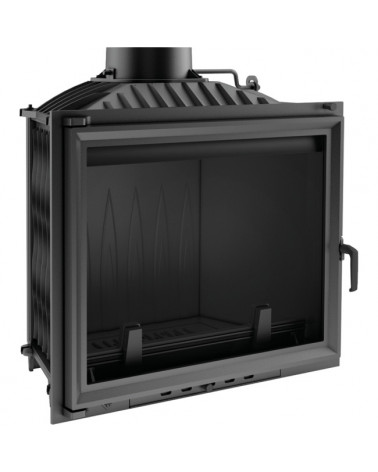Inserire l'angolo camino Trivision 10 kw