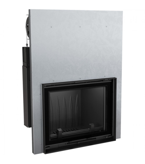 Inserire l'angolo camino Trivision 10 kw