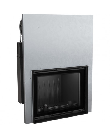 Inserire l'angolo camino Trivision 10 kw