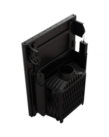 Inserire l'angolo camino Trivision 10 kw