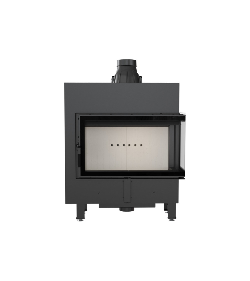 Insert cheminée LUCY 12 SLIM vitre à droite Insert cheminée LUCY 12 SLIM vitre à droite