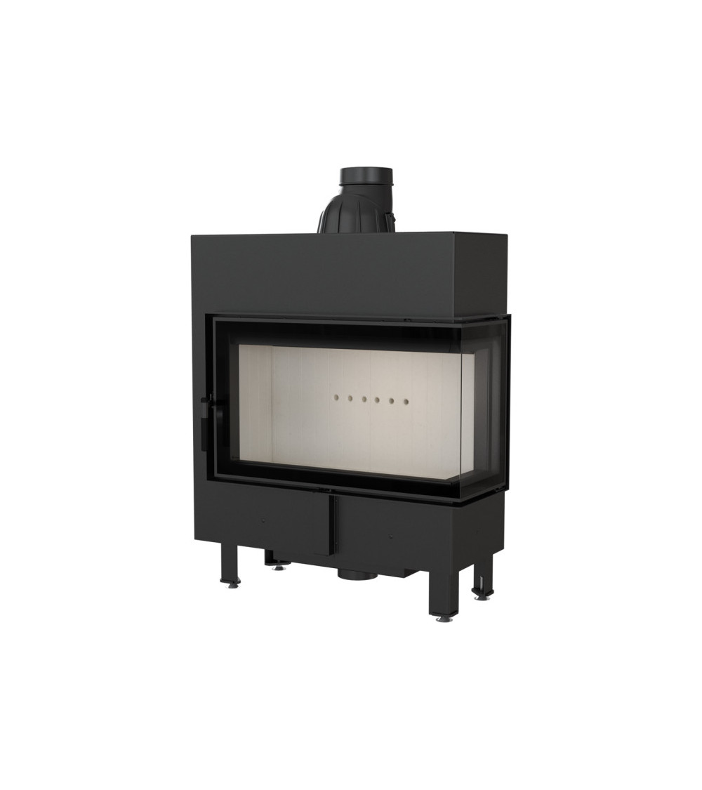 Insert cheminée LUCY 12 SLIM vitre à droite Insert cheminée LUCY 12 SLIM vitre à droite