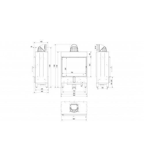 Insert cheminée LUCY 15