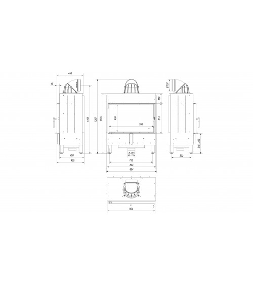 Insert cheminée LUCY 14