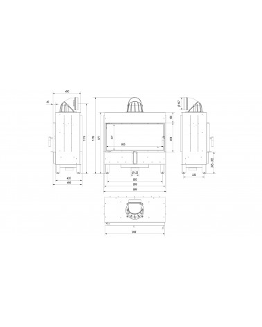 Insert cheminée LUCY 16