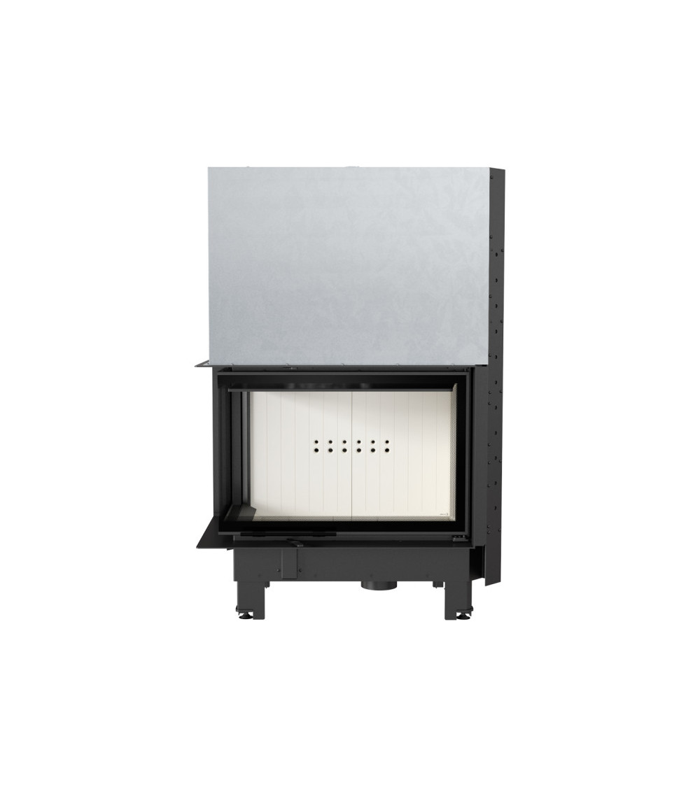 Insert cheminée MBA 17 BS vitre à gauche ouverture relevable