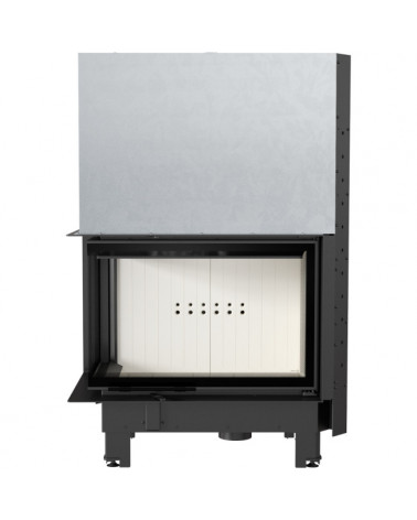 Insert cheminée MBA 17 BS vitre à gauche ouverture relevable