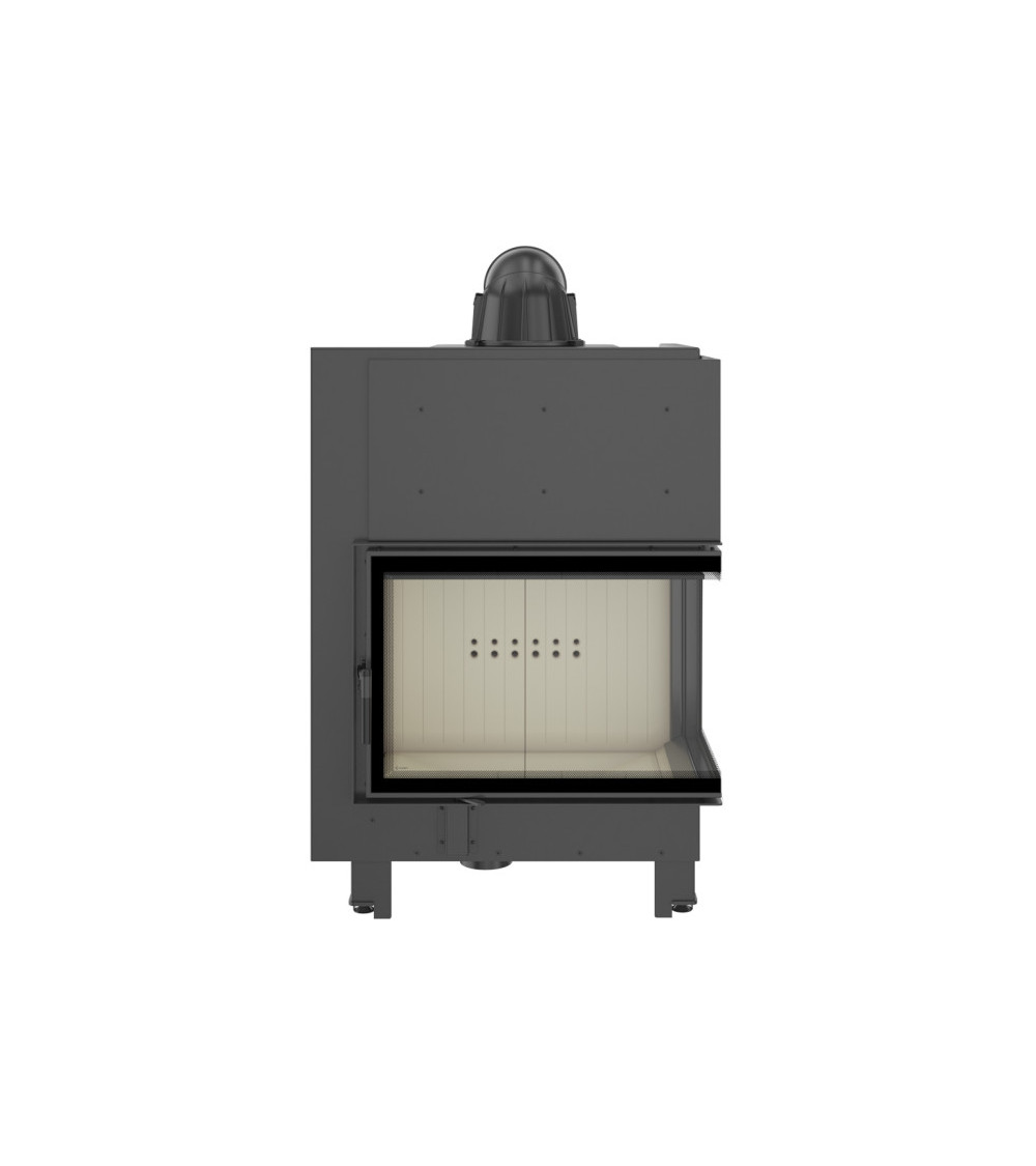 Inserto para chimenea MBA 17 BS cristal en el lado izquierdo Inserto para chimenea MBA 17 BS cristal en el lado izquierdo
