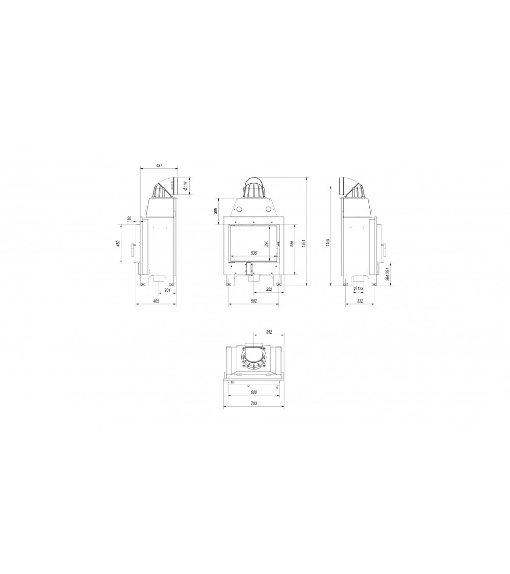 Insert cheminée MBM 10