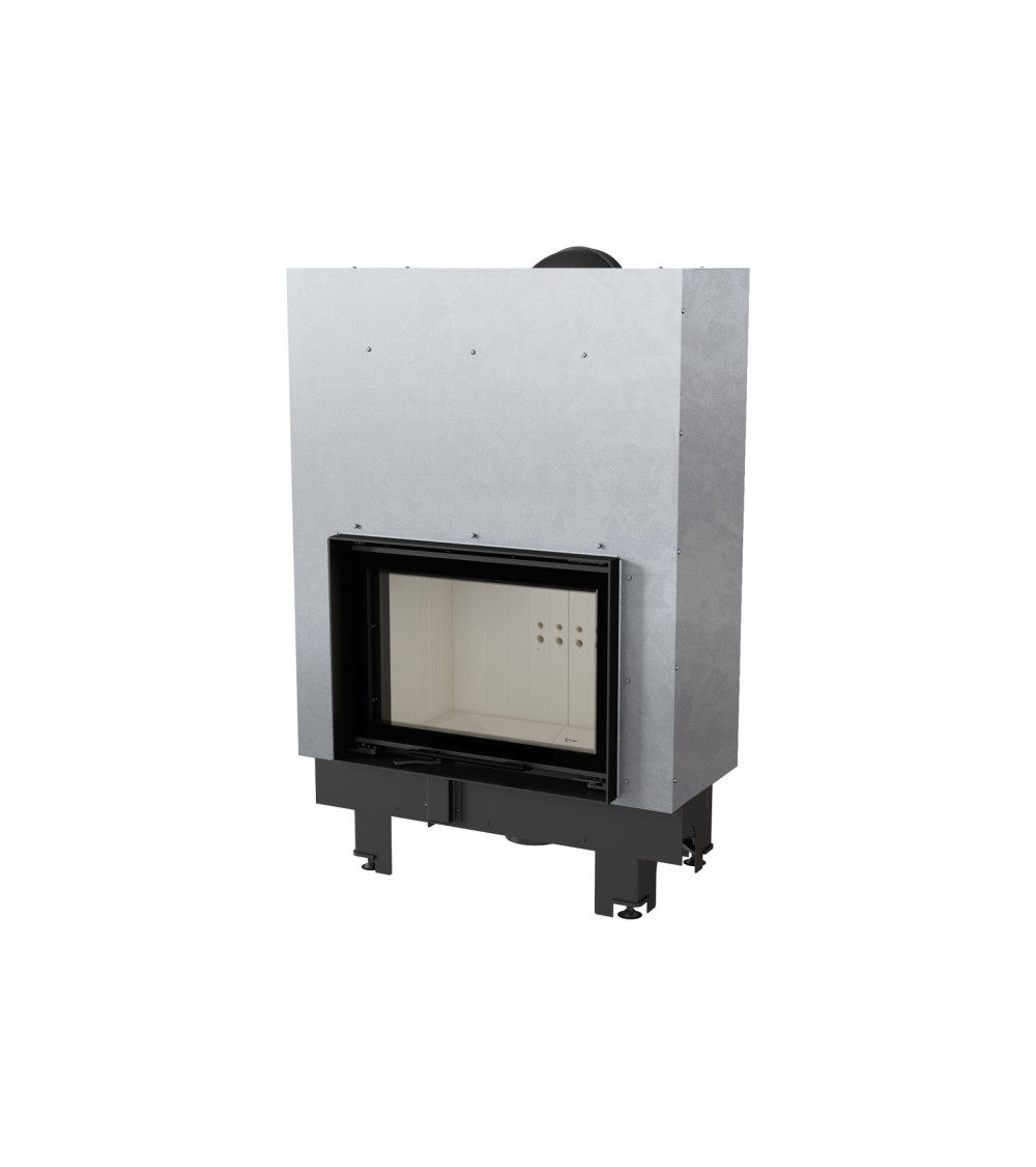 Inserto para chimenea MBM 10 cristal en el lado izquierdo puerta de guillotina
