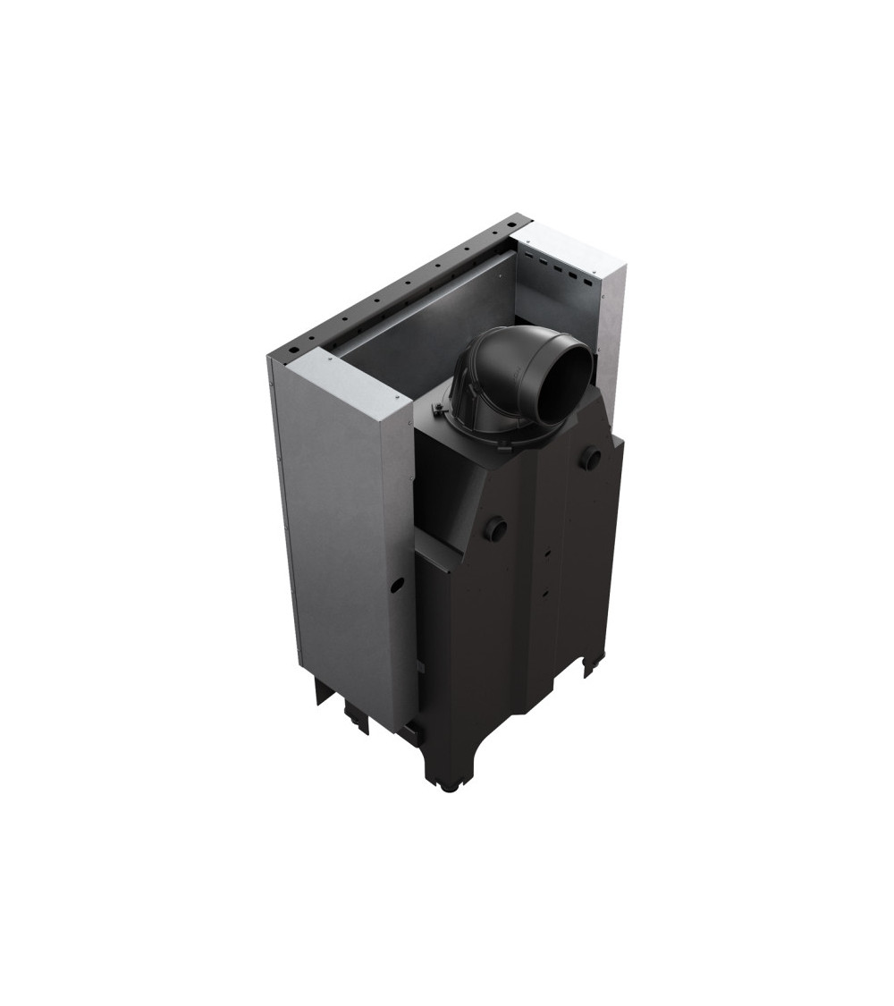 Inserto para chimenea MBM 10 cristal en el lado izquierdo puerta de guillotina
