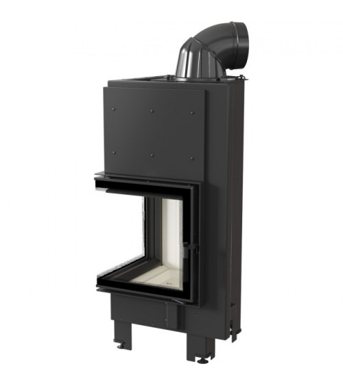 Inserto para chimenea MBM 10 cristal en el lado izquierdo