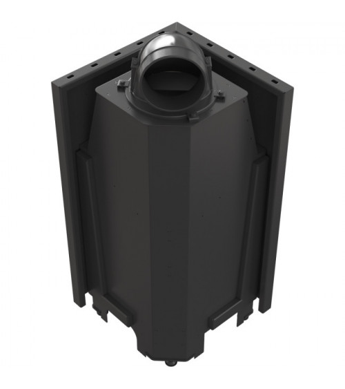 Inserto para chimenea MBM 10 cristal en el lado izquierdo