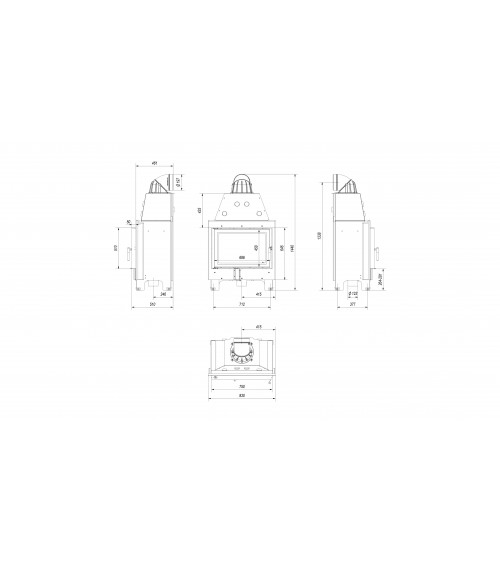 Insert cheminée MBO 15