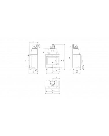 Insert cheminée MBO 15