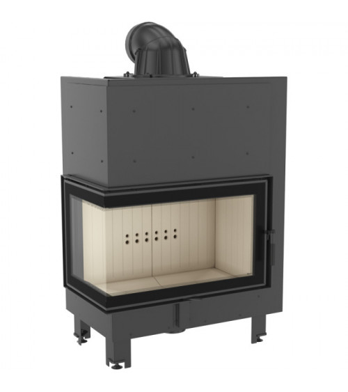 Insert cheminée MBO BS 15 vitre à gauche