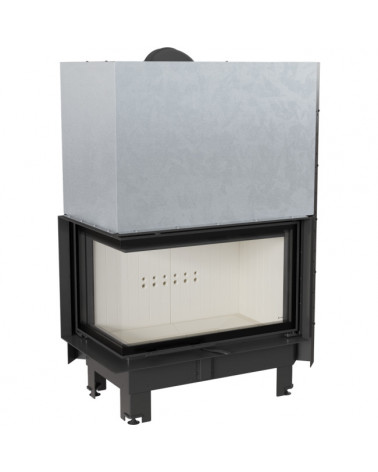 Insert cheminée MBO BS 15 vitre à gauche ouverture relevable