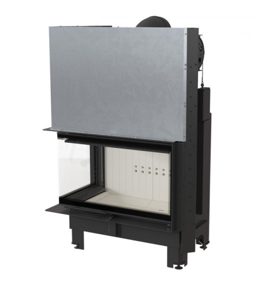 Insert cheminée MBO BS 15 vitre à gauche ouverture relevable