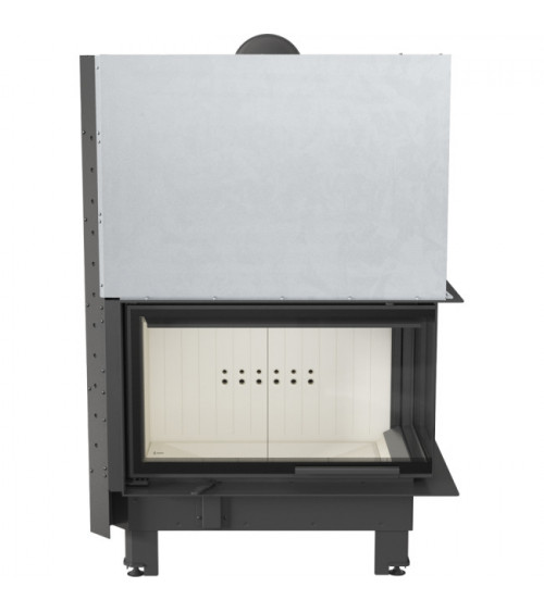 Insert cheminée MBO 15 BS vitre à droite ouverture relevable