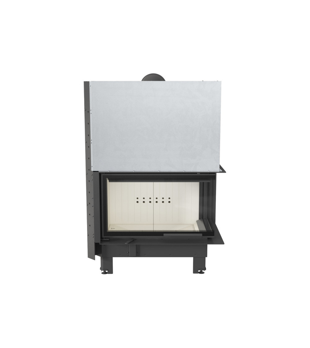 Insert cheminée MBO 15 BS vitre à droite ouverture relevable Insert cheminée MBO 15 BS vitre à droite ouverture relevable