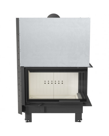 Insert cheminée MBO 15 BS vitre à droite ouverture relevable