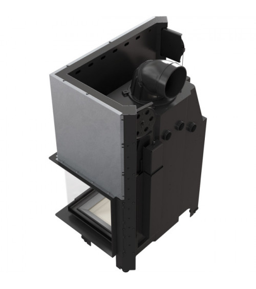 Insert cheminée MBO 15 BS vitre à droite ouverture relevable