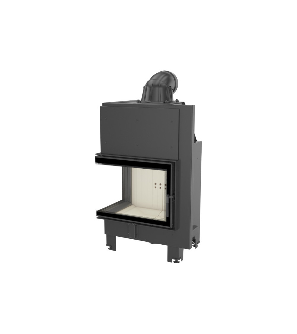 Insert cheminée MBZ 13 BS vitre à gauche