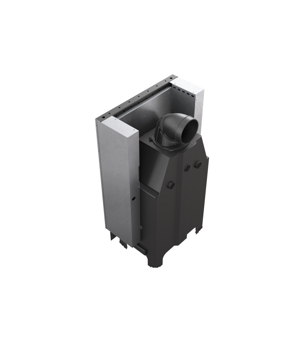 Insert cheminée MBZ 13 double vitrage ouverture relevable