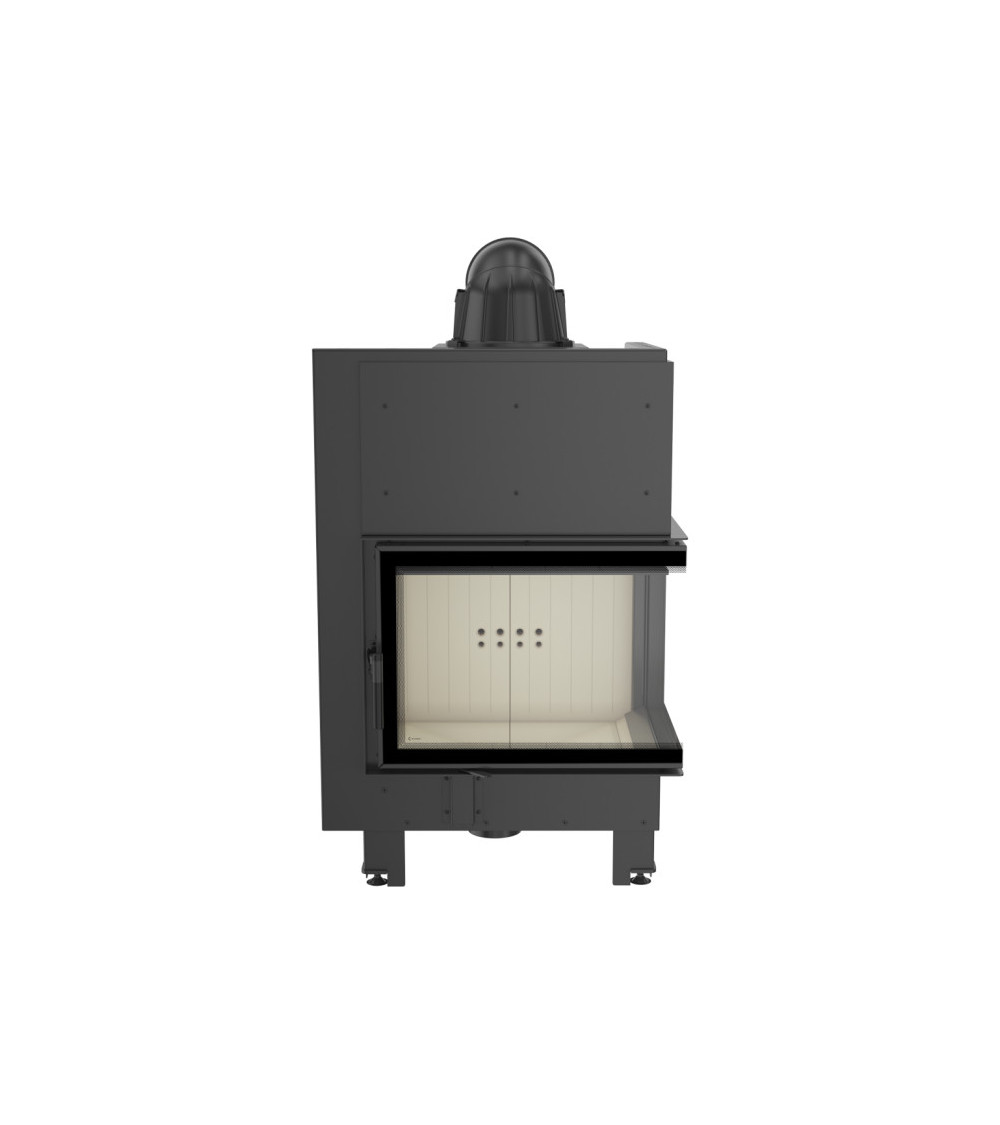 Inserto para chimenea MBZ 13 BS cristal en el lado izquierdo Inserto para chimenea MBZ 13 BS cristal en el lado izquierdo