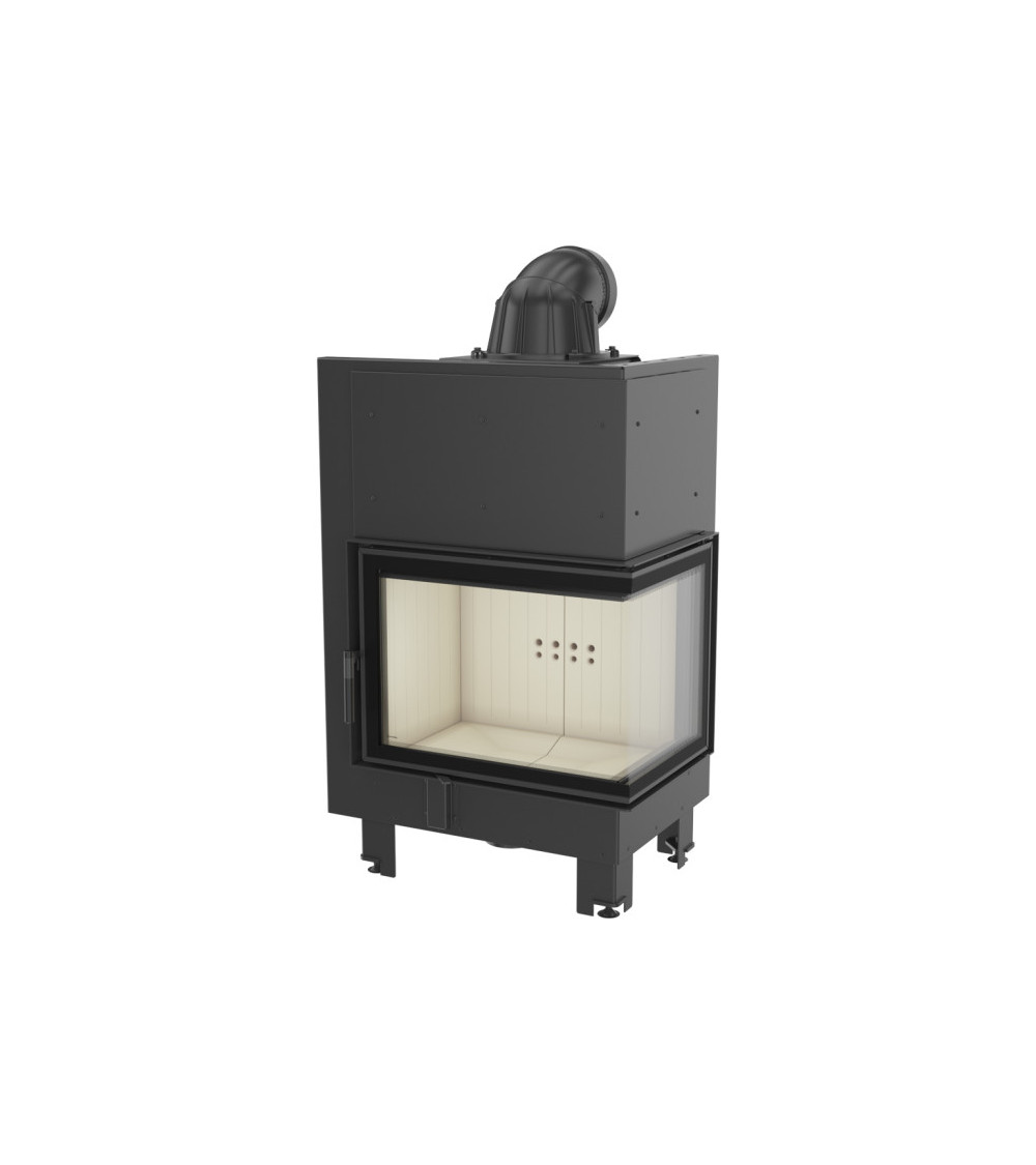 Inserto para chimenea MBZ 13 BS cristal en el lado izquierdo Inserto para chimenea MBZ 13 BS cristal en el lado izquierdo