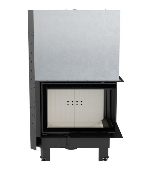 Insert cheminée MBZ 13 vitre à droite ouverture relevable