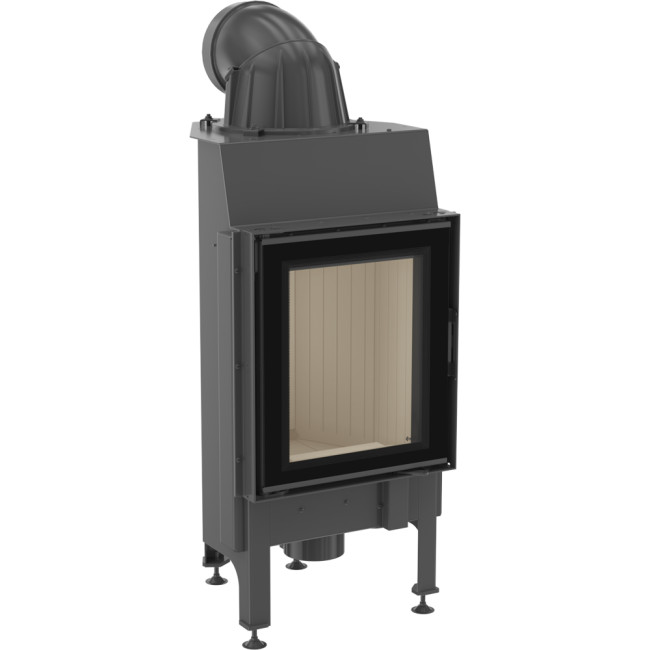 Inserto para chimenea de leña con puerta de guillotina 21 kW MB 160 cm