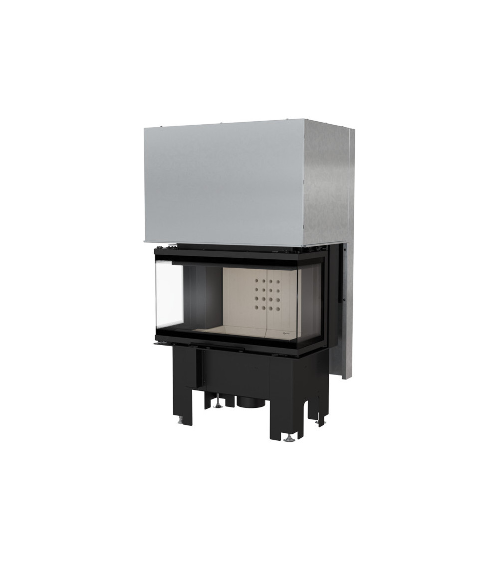 Insert cheminée NBC 7 3 côtés vitrés ouverture relevable Insert cheminée NBC 7 3 côtés vitrés ouverture relevable