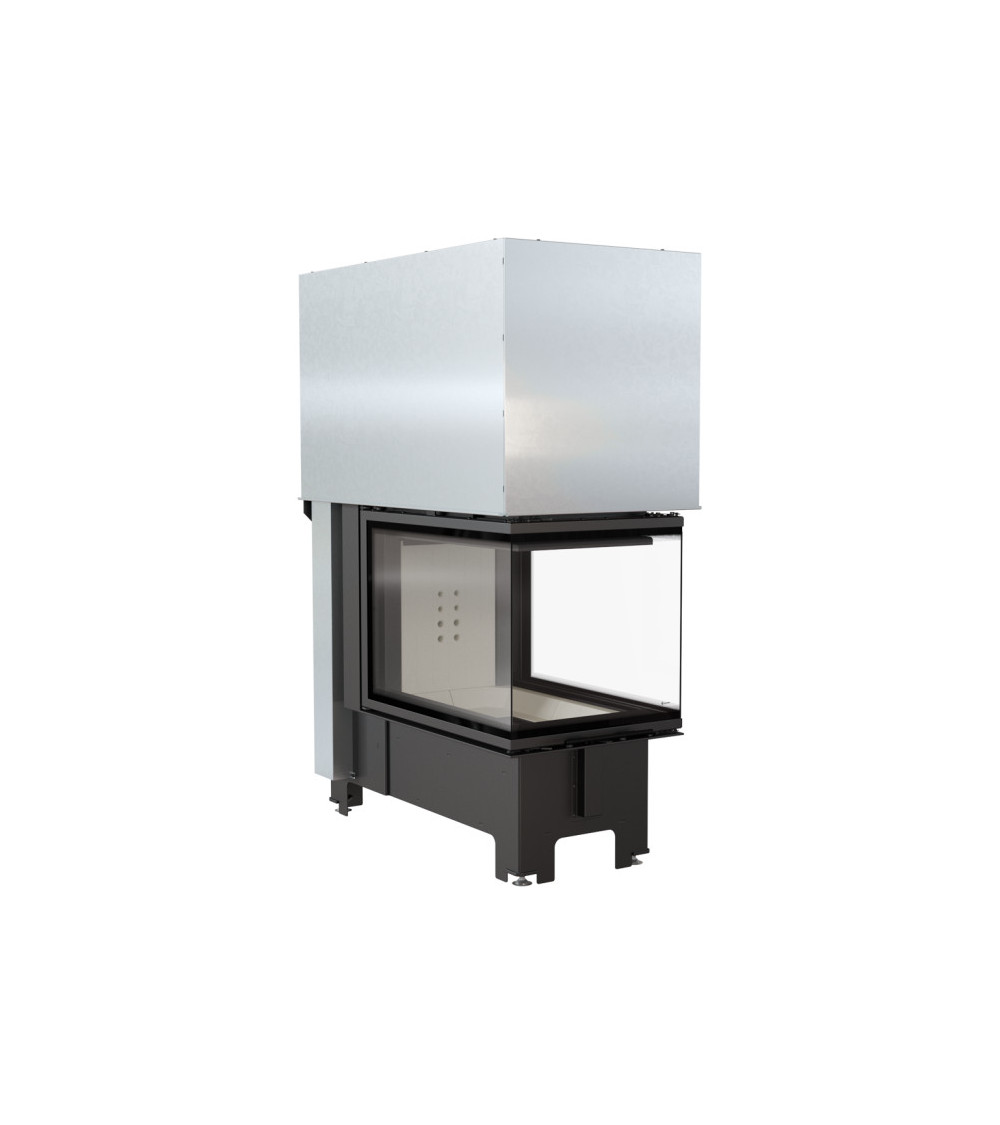 Inserto para chimenea NBU 11 3 lados acristalados puerta de guillotina