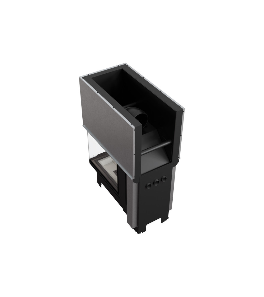 Insert cheminée NBU 11 3 côtés vitrés ouverture relevable Insert cheminée NBU 11 3 côtés vitrés ouverture relevable