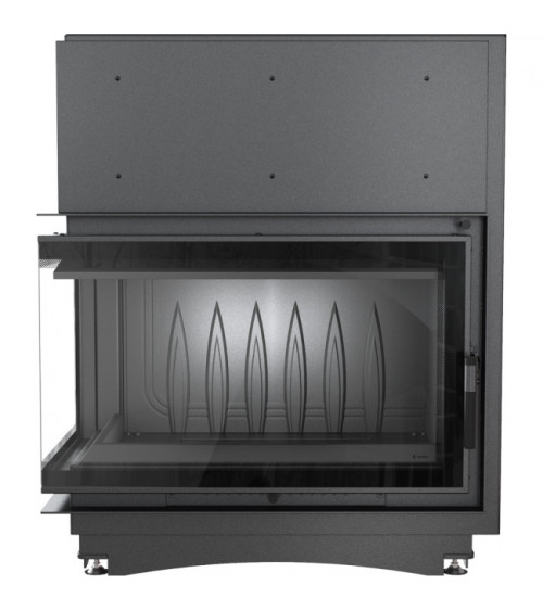 Inserto para chimenea OLIWIA 18 BS cristal en el lado izquierdo