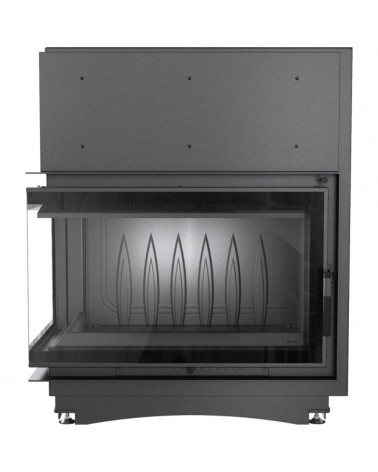 Inserto para chimenea OLIWIA 18 BS cristal en el lado izquierdo
