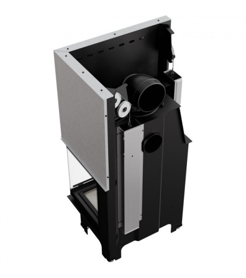 Inserto para chimenea VN 700/480 BS cristal en el lado izquierdo puerta de guillotina